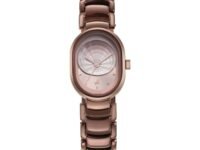 Fastrack Uptown Retreat Quartz Analog Brown Dial Brown Metal Strap Watch for Girls - NT6274QM01