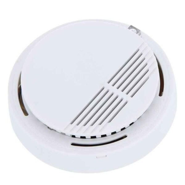 Freefall Safety Smoke Detection Sensor System with Alarm Easy Installation and Maintenance Free for Small Family, Hotel, and Apartment (White) 1ps