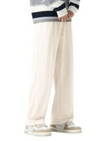 GRECIILOOKS Men's Lycra Cargo Track Pants – Loose Fit Joggers for Men | Korean Style Travel & Home Wear with Pockets (Available in Plus Size)