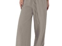 GRECIILOOKS Women Trousers for Women,Women Trousers,Women's High-Waisted Pant,Women Trousers Pants,Korean Trousers for Women, Regular Fit