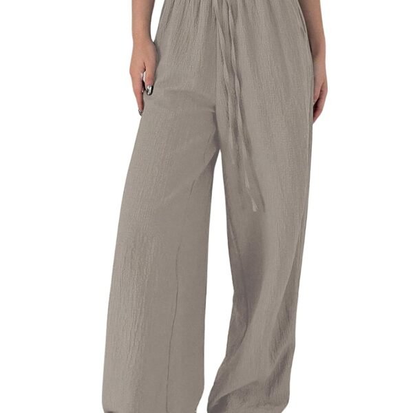 GRECIILOOKS Women Trousers for Women,Women Trousers,Women's High-Waisted Pant,Women Trousers Pants,Korean Trousers for Women, Regular Fit