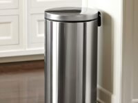 Ganeshi Stainless Steel Pedal Dustbin for Home Kitchen and Offices -11 Liter 10 X 15 Inch