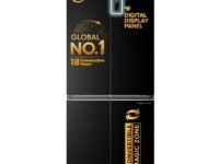 Haier 520 L 3 Star Lumiere Frost Free Triple Inverter French Door Side by Side Refrigerator (HRB-600EK, Ebony Black, Magic Convertible Zone, Deo Fresh Technology, 2026 Model)