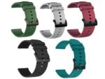 IIK COLLECTION 22mm Silicone Strap for Smart Watches | Combo Pack Compatible With Noise, Fireboltt, Boat Xtend, Pebble, Boat Flash, Noise Color Fit, Ultra Smart Watch & All Watches