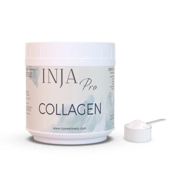 INJA Wellness Pro Marine Collagen Powder For Women And Men,Japanese Collagen Supplement For Healthy Skin,Hair,Joints,Hydrolyzed Protein,Zero Sugar,Unflavoured,300 Gm,1 Count,30 Servings