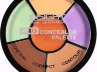INSIGHT Pro Concealer Palette - Shade Corrector | Makeup Wheel for Face | Satin–Matte Finish | 3-in-1 Conceal, Contour & Correct | Waterproof | Full Coverage | 15gm