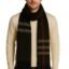 Krystle Men's Woolen Muffler – Soft Warm Wool Blend Scarf with Classic Check Pattern & Fringe Detailing (Free Size,White)