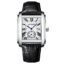 LONGBO Mens Watch Rectangular Shape Alloy Case Business Casual Genuine Leather Strap with Seconds Subdial | Calendar Date | Scratch Resistant Waterproof Watches for Men