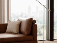 MODERN WAVE Karin Leatherette Chaise Lounge Day Bed Sofa Bench 3 Seater Diwan Couch Sectional Lounger Entryway Living Room Office Bedroom (Camel Brown). 3-Person Sofa
