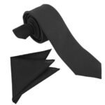 Matte Microfiber Slim Tie for Men | Wrinkle Resistant Solid Formal Necktie for Office, Business Meetings, Weddings & Interviews | Soft Modern Skinny Tie for Suit, Blazer