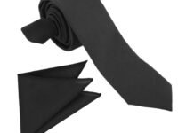 Matte Microfiber Slim Tie for Men | Wrinkle Resistant Solid Formal Necktie for Office, Business Meetings, Weddings & Interviews | Soft Modern Skinny Tie for Suit, Blazer