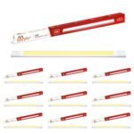 Murphy Aluminium 1 Feet G4 Led Under Cabinet Lighting, 4W Under Cabinet And Under Counter Lighting, Led Profile Light : Warm White, Pack Of 10