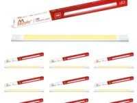 Murphy Aluminium 1 Feet G4 Led Under Cabinet Lighting, 4W Under Cabinet And Under Counter Lighting, Led Profile Light : Warm White, Pack Of 10