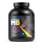 MuscleBlaze Weight Gainer Powder, Chocolate, 2kg (4.4lbs)