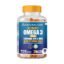 NATURALTEIN Ultimate Omega-3 plus Fish Oil 1250mg Triple Strength Softgel Capsules with vitamin D3 and E | 450mg EPA & 300mg DHA in Triglyceride Form for Better Absorption | Heart, Brain, Eye & Joint Support | Glyphosate-Free | 60 Softgel Capsules | 60-Day Supply