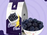 NOTTY NUTS Dried Black Plum/Pitted Prune (250G | Dehydrated Plum | Black Plum Dried Fruit Bold Size| Hygienically Packed Healthy Snack & Antioxidant Rich Pitted Prune (250Gm (Pack Of 1))