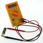 NUTEN Digital Multimeter,Multi Tester,Ac/Dc Volt Test,Voltmeter,Test Probes,Diode&Transistor Tester,Volt/Ohm Meter(Vom) Overload Protection Yellow