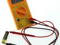 NUTEN Digital Multimeter,Multi Tester,Ac/Dc Volt Test,Voltmeter,Test Probes,Diode&Transistor Tester,Volt/Ohm Meter(Vom) Overload Protection Yellow