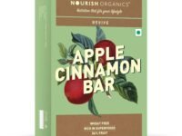 Nourish Organics Apple Oats Bar, 6 X 30 g