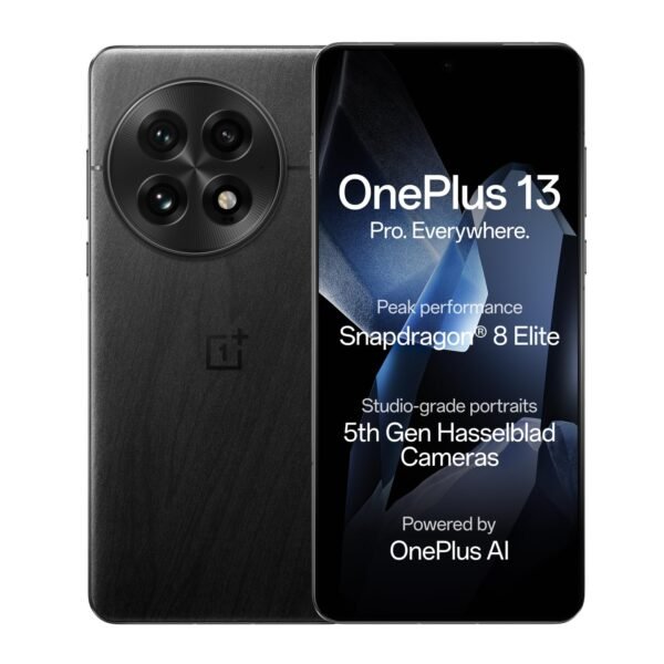 OnePlus 13 | Smarter with OnePlus AI | Lifetime Display Warranty |16GB RAM 512GB Storage Black Eclipse | Official Smartphone for BGMS 2025
