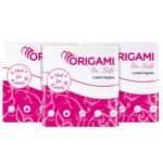 Origami So Soft Plain Napkins | CT | 1 Ply | Pack of 3 | 100 Pulls Each