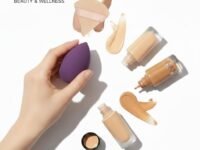 Pushique Makeup Sponge, 2 Pcs Multi-colored Blender Blending Beauty Sponges for Foundations,Powders & Creams, Vegan, Cruelty Free and Non-Latex PACK OF 2 Drop shape
