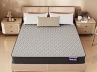 RESTOFIT Orthopedic Dual Comfort Single Size Mattress 72x42x4 Inches | Medium Firm 4-Inch HR Foam Mattress for Back Support | Premium Cotton | 7-Year Warranty | Vacuum Packed Roll | Sleep well Comfort
