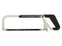 STANLEY 15-265-23 Rubber Grip Hacksaw with Adjustable frame (Black)
