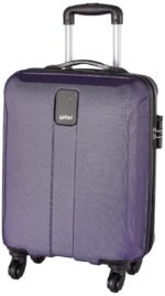 Safari Thorium Sharp Antiscratch 55 Cms Polycarbonate New Purple Cabin 4 wheels Hard Suitcase