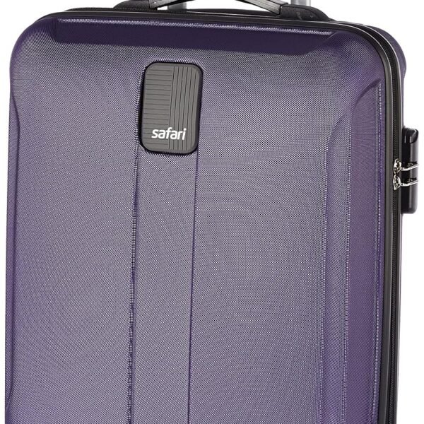 Safari Thorium Sharp Antiscratch 55 Cms Polycarbonate New Purple Cabin 4 wheels Hard Suitcase