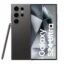 Samsung Galaxy S24 Ultra 5G AI Smartphone with Galaxy AI (Titanium Black, 12GB, 256GB Storage), Snapdragon 8 Gen 3, 200 MP Camera with ProVisual Engine and 5000mAh Battery