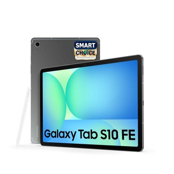 Samsung Galaxy Tab S10 FE [Smartchoice], S Pen in-Box, 27.7 cm (10.9 inch) Display, AI Writing, Desktop Mode, Pre Loaded Pro Apps, 8 GB RAM, 128 GB Storage, Wi-Fi Tablet, Gray