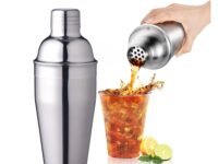 Saylani Ent Cocktail Shaker, 500ML Martini Shaker Bar Shaker with Built-in Strainer for Bartending – Stainless Steel Bartender Shaker Metal Margarita Mixer for Mixed Drinks