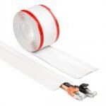 Serplex® 9.8FT/3M PVC Floor Cable Cover Wire Concealer, Self-Adhesive
