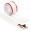 Serplex® 9.8FT/3M PVC Floor Cable Cover Wire Concealer, Self-Adhesive
