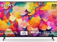 Sony Bravia 139 cm (55 inches) 4K Ultra HD Smart LED Google TV KD-55X74L (Black)