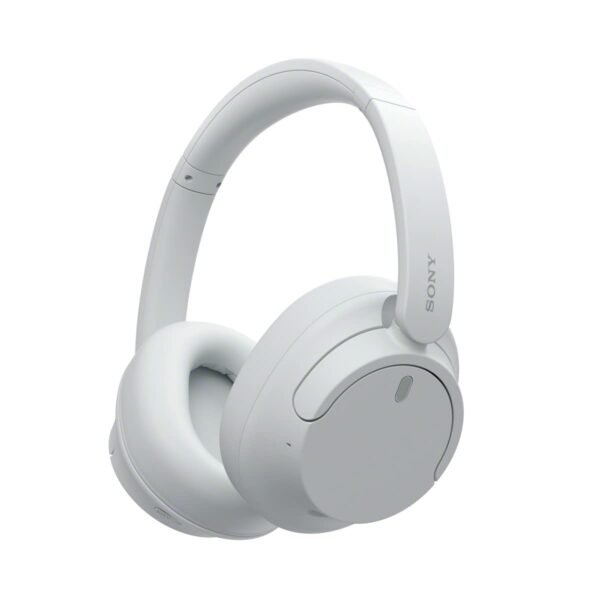 Sony WH-CH720N, Wireless Over Ear Active Noise Cancellation Headphones with Mic, Up to 50 Hours Playtime, Multi-Point Connection, App Support, AUX & Voice Assistant Support for Mobile Phones (White)