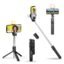 SooPii Selfie Stick Tripod with Fill Light, 7.5-28inch Phone Tripod Stand with Wireless Remote, 3 in 1 Multifunctional Extendable Selfie Stand, Gimbal Mobile Stick Perfect for Selfies/Live Streaming