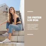 Sparkfusion Plant Protein Powder Isolated Pea & Brown Rice Protein 25 gm Protein Easy To Digest Triple|Chocolate Flavour 1 kg