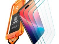 Spigen AlignMaster S Tempered Glass Screen Protector Guard for iPhone 17 Pro Max [3 Pack]