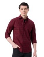 Symbol Premium Men's Checkered Casual Shirt - Regular Fit | Full Sleeve | Pure Cotton (Available in Plus Sizes)