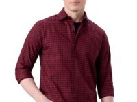 Symbol Premium Men's Checkered Casual Shirt - Regular Fit | Full Sleeve | Pure Cotton (Available in Plus Sizes)
