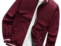 TAGAS Men's Regular Fit Zip-Up Casual Jacket for MENS || Bomber Jacket for Men || Latest Stylish Jacket For Men ||Men's Regular Fit Zip-Up Casual jacket|| bomber jacket for men (MJ-9090)