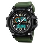 TIMEWEAR Analogue - Digital Men's Watch (Black Dial Black Colored Strap)
