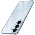TheGiftKart for Samsung S26 Case, Shockproof Clear Back Cover, Raised Bumps for Camera & Screen Protection, 360 Degree Protection Galaxy S26 Back Cover (PC & TPU, Transparent)