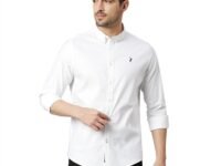 Thomas Scott Men's Cricket Club Collection Classic Regular Fit Twill Shirt | 100% Cotton Long Sleeve Solid Shirt with Button Down Collar (Available in Plus Size)