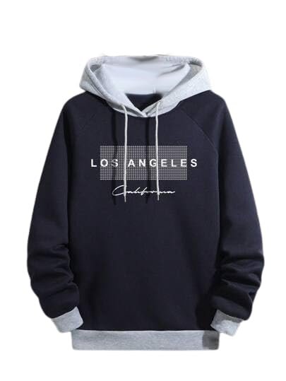 Trillion Regular Fit Printed Hoodie for Men | Sweatshirt for Men