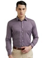 Van Heusen Men's Cotton Solid Slim Fit Shirt