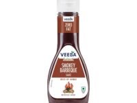 Veeba Smokey Barbeque Sauce (330G) I Zero Fat I Glutten Free I No Artificial Flavour