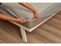 Wakefit Water Proof Terry Cotton Mattress Protector | Grey | Machine Washable | Super Soft | Fits Mattress Upto 10 inches